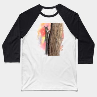 Squirrel at a tree Baseball T-Shirt